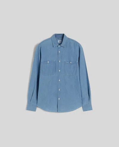Aspesi Camicia New C Slim In Blue