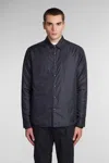 Aspesi Camicia Re-shirt Casual Jacket In Black Polyamide In Black