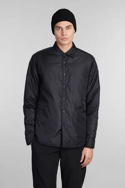 Aspesi Camicia Re-shirt Casual Jacket In Black Polyamide