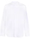 Aspesi Popeline Sedici Shirt With Breast-pocket In White
