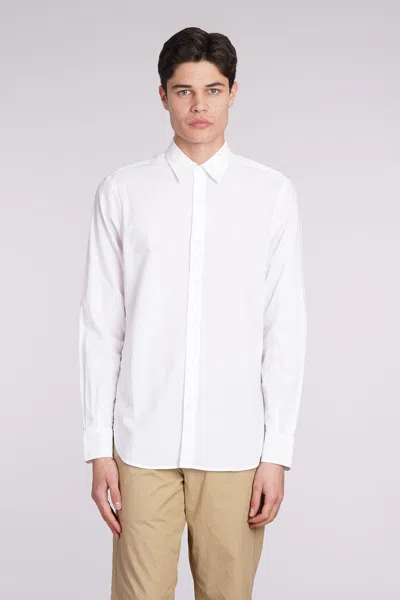 Aspesi Camicia Ridotta Ii Shirt In White Cotton