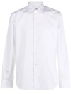 Aspesi Popeline Sedici Shirt With Breast-pocket In White