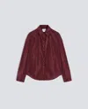 Aspesi Camicia Sfoderata In Tessuto Tecnico - Barbera In Barbera