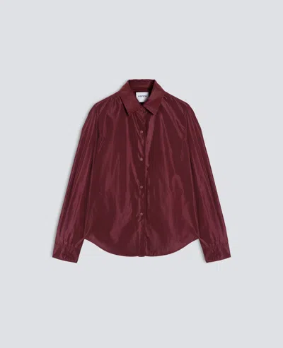 Aspesi Camicia Sfoderata In Tessuto Tecnico - Barbera