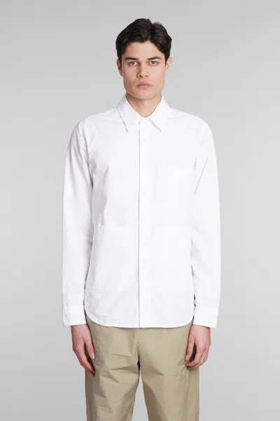 Aspesi Camicia Ut Shirt In White Cotton