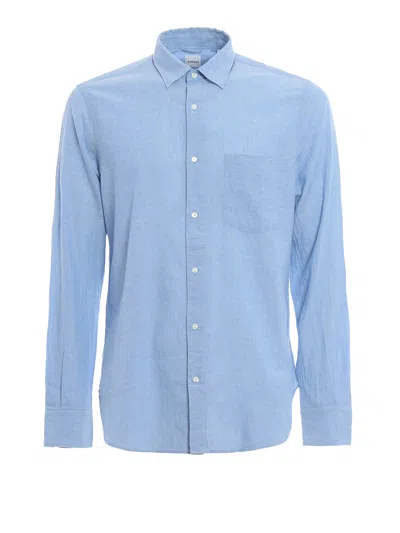 Aspesi Camisa Azul Claro Para Hombre In Light Blue