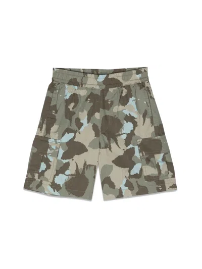 Aspesi Camou Bermuda Shorts In Multi