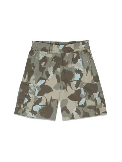 ASPESI CAMOU BERMUDA SHORTS