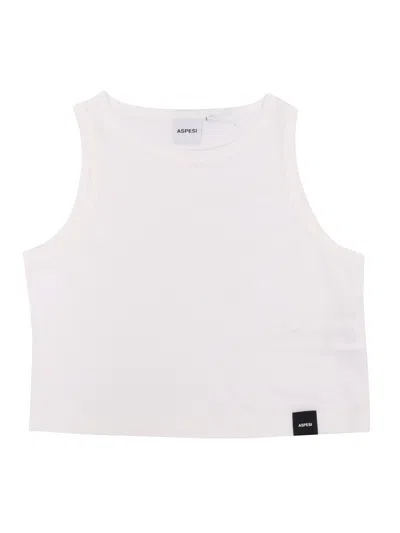 Aspesi Kids'  Canotta In White
