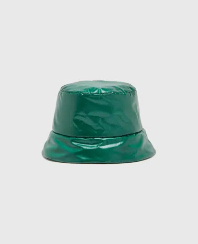Aspesi Cappello Alla Pescatora In Nylon Imbottito - Verde