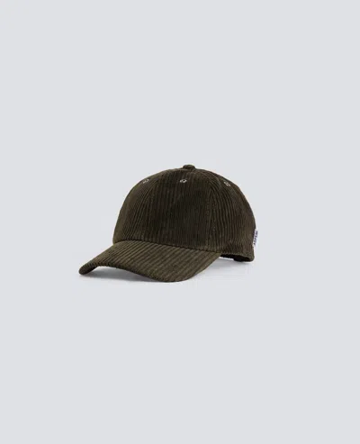 Aspesi Cappello In Velluto A Coste - Militare In Brown
