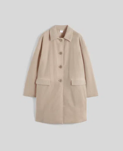 Aspesi Cappotto In Fustagno - Sasso