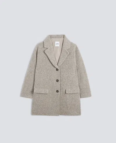 Aspesi Cappotto In Lana - Taubengrau In Gray