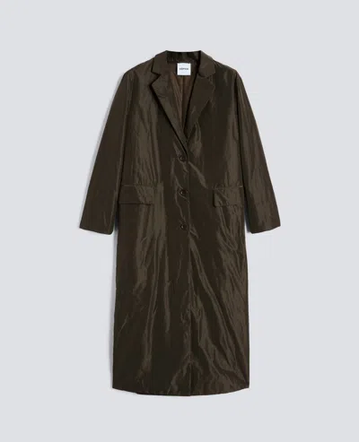 Aspesi Cappotto Vermut In Tessuto Tecnico - Militare In Green