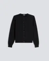 Aspesi Buttoned Cardigan In Black
