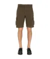Aspesi Cargo Shorts In Brown