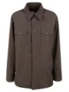 Aspesi Cargo Buttoned Shirt In Military Green