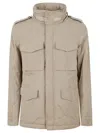 Aspesi Coat Dove Grey In Turtledove