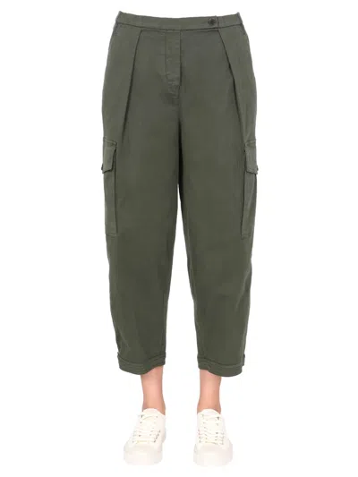 Aspesi Cargo Pants In Military Green
