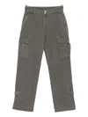 Aspesi Cargo-pocket Trousers In Gray