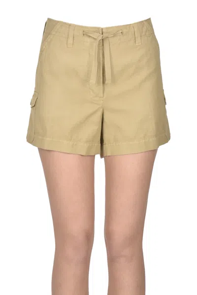 Aspesi Cargo Style Shorts In Neutral