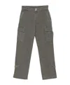 Aspesi Cargo-pocket Trousers In Gray