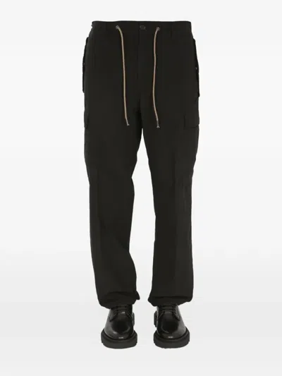 Aspesi Carrier Cargo Pants In Black