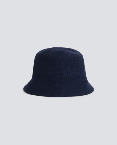 Aspesi Cashmere And Wool Hat - Navy