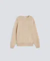 Aspesi Cashmere And Wool Jumper In Brown