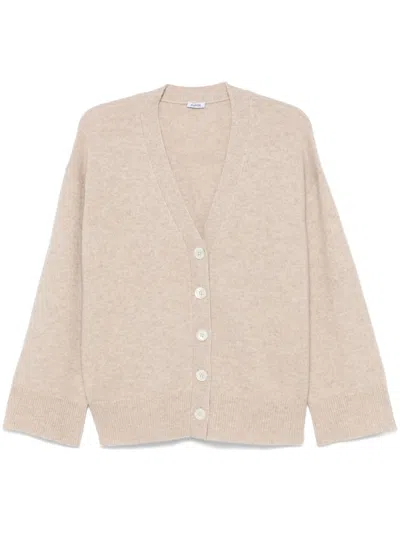 Aspesi Cashmere Cardigan In 中性色