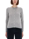 Aspesi Cashmere Cardigan In Gray