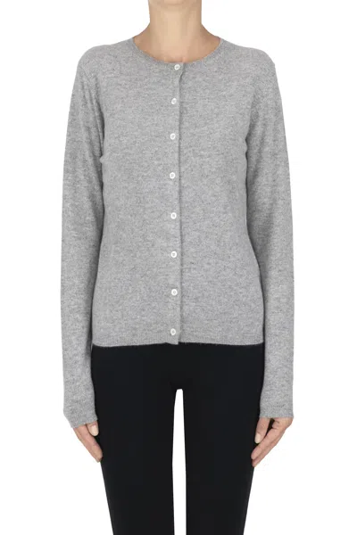 Aspesi Cashmere Cardigan In Gray