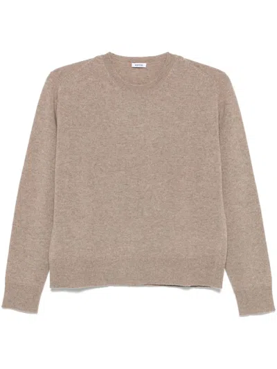 Aspesi Cashmere Sweater In Brown