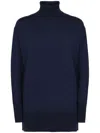 Aspesi Side Slit Turtleneck Pullover