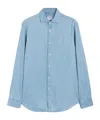 ASPESI CHAMBRAY MICRO-TWILL VIC SHIRT
