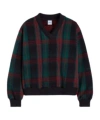 Aspesi Checkered Sweater In Multi