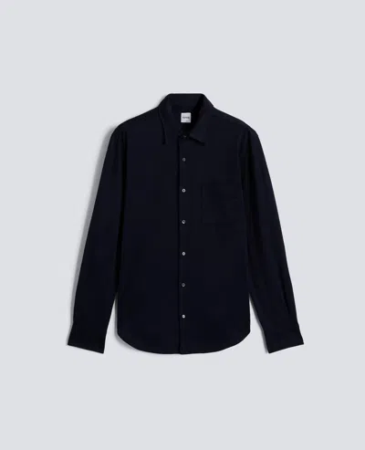 Aspesi Chemise En Jersey De Coton In Blue