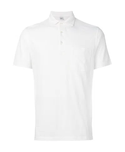 Aspesi Chest Pocket Polo Shirt In White
