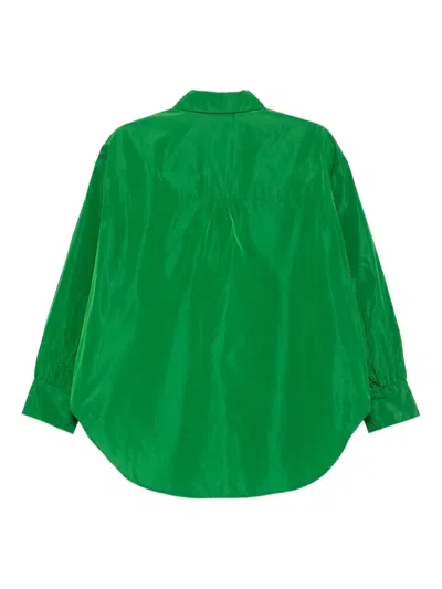 Aspesi Chest-pocket Shirt In Green