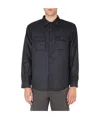 Aspesi Camicia 13 Piu Casual Jacket In Black