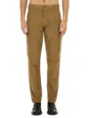 Aspesi Trousers With Functional Pockets And Belt Loops