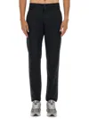 Aspesi Trousers With Functional Pockets And Belt Loops In Blue