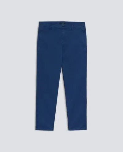 Aspesi Chino Trousers In Cotton Gabardine In Blue