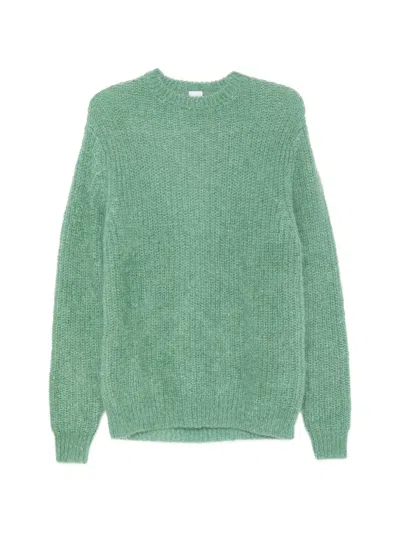 Aspesi Chunky-knit Sweater In Green