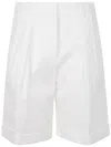 Aspesi Cotton Gabardine Bermuda Shorts