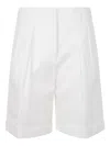Aspesi Cotton Gabardine Bermuda Shorts