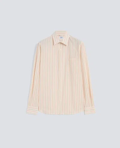 Aspesi Classic Cotton Shirt With Breast Pocket In Neutral