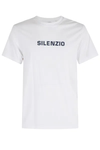 Aspesi Classic Crew-neck Short-sleeved T-shirt In White
