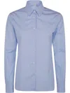 Aspesi Classic Longsleeves Shirt In Sky Blue