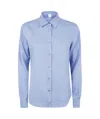 Aspesi Classic Longsleeves Shirt In Sky Blue